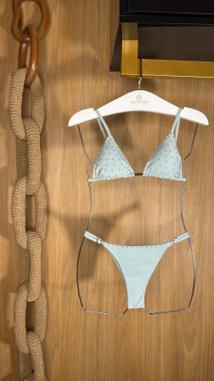 Biquíni Rebites Gold Cortina com bojo removivel - loja online