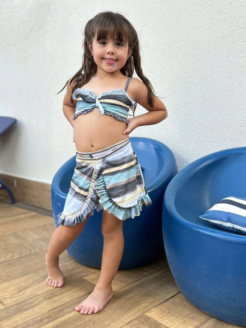 Saia Infantil Ripple Burst Rainbow - comprar online