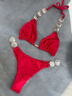 Biquíni Rubi Dourado com bojo removível. na internet