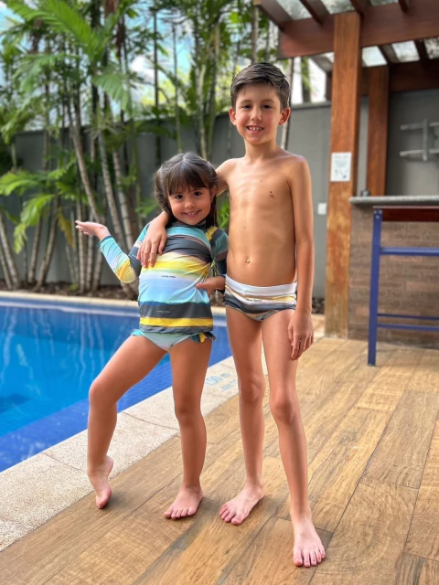 Sunga Infantil Burst Rainbow - comprar online