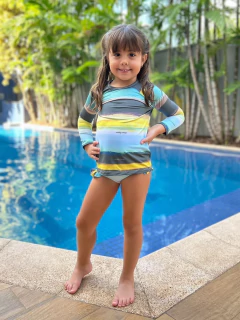 Biquíni Infantil UV Burst Rainbow - comprar online