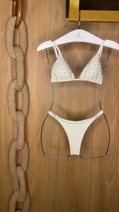 Biquíni Rebites Gold Cortina com bojo removivel - loja online