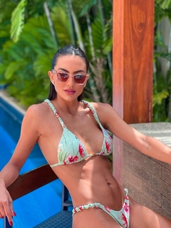 Biquíni Elástico Estampado - comprar online