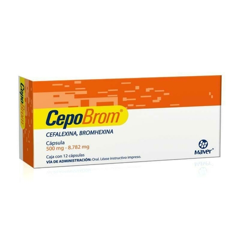 CEPOBROM 500/8.782 MG C/12 CAP - comprar en línea
