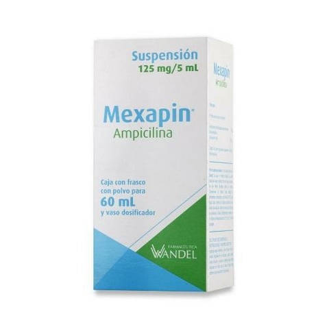 MEXAPIN SUSP FCO 60 ML 125 MG/5 ML