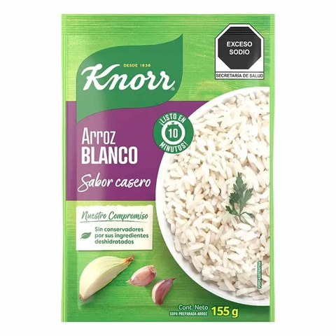 KNORR ARROZ BLANCO 155 G