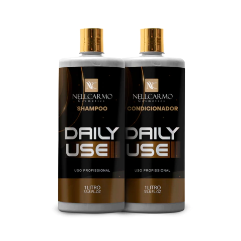 Kit Shampoo e Condicionador - Daily Use - Nell Carmo 1L