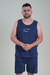 Pijama Masculino Regata de Algodão - comprar online