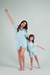 Pijama Americano Infantil Mãe e Filha Listrado - comprar online