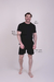 Pijama Masculino Adulto com Camiseta e Short em Algodão na internet