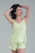 Short Doll com Alcinha e Short com Babado em Viscolycra - comprar online