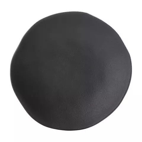 Conjunto com 6 Pratos Fundo Orgânico Preto Matte