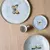 Conjunto com 6 Xícaras de Café com Pires Bio Animália - comprar online