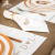 Combo Casa Afetiva Bege kit de mesa 2 lugares + 2 almofadas baguetes personalizadas - comprar online