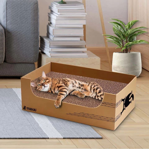 Arranhabox Mabuu Pet - Conforto e Entretenimento para Gatos - comprar online