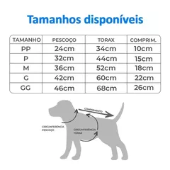 Regata de Gola Alta para Cães e Gatos - Coral