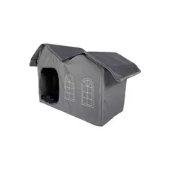 Casinha Dobrável para Cães e Gatos Mabuu Pet - Cinza na internet
