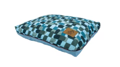 Almofada para Cachorro - Abstrato Azul - Mabuu Pet | Os melhores produtos para seu pet