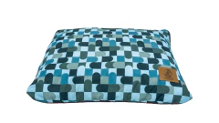 Almofada para Cachorro - Abstrato Azul na internet