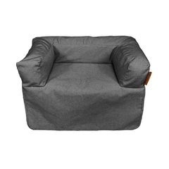 Cama para Sofá em Linho Mabuu Pet - Preto Mescla na internet