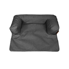Cama para Sofá em Linho Mabuu Pet - Preto Mescla - comprar online