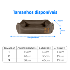 Imagem do Cama Basic para Cachorros Mabuu Pet - Cappuccino