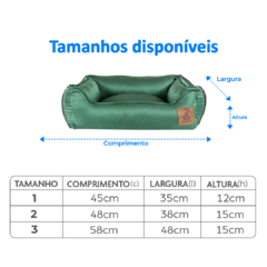 Imagem do Cama Basic para Cachorros Mabuu Pet - Verde
