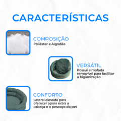 Imagem do Cama Colmeia para Cachorros e Gatos Mabuu Pet - Bege
