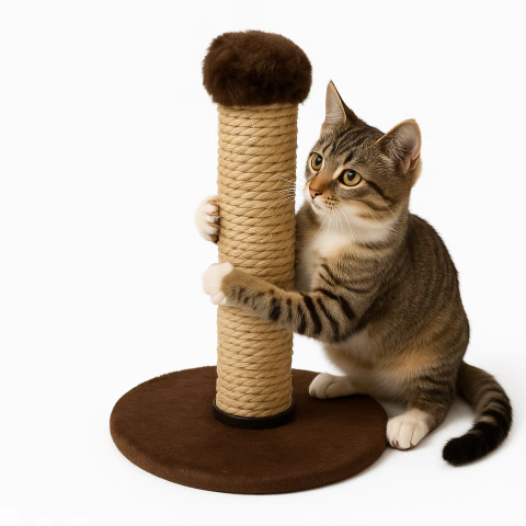 Arranhador Compacto Premium para Gatos - Diversão e Bem-estar em Qualquer Espaço - comprar online