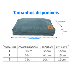 Imagem do Almofada Basic para Cachorros Mabuu Pet - Chumbo
