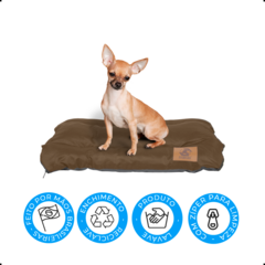 Colchonete Basic para Cachorros Mabuu Pet - Cappuccino - comprar online