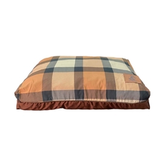 Almofada para Cachorro - Xadrez Marrom - comprar online