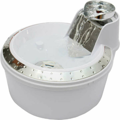 Fonte Bebedouro Petlon Premium Branco/Prata