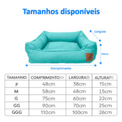 Cama em Linho 100% Reciclado Mabuu Pet - Verde Água na internet