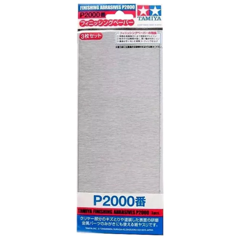 Lixas de Acabamento P2000 3 Folhas - comprar online