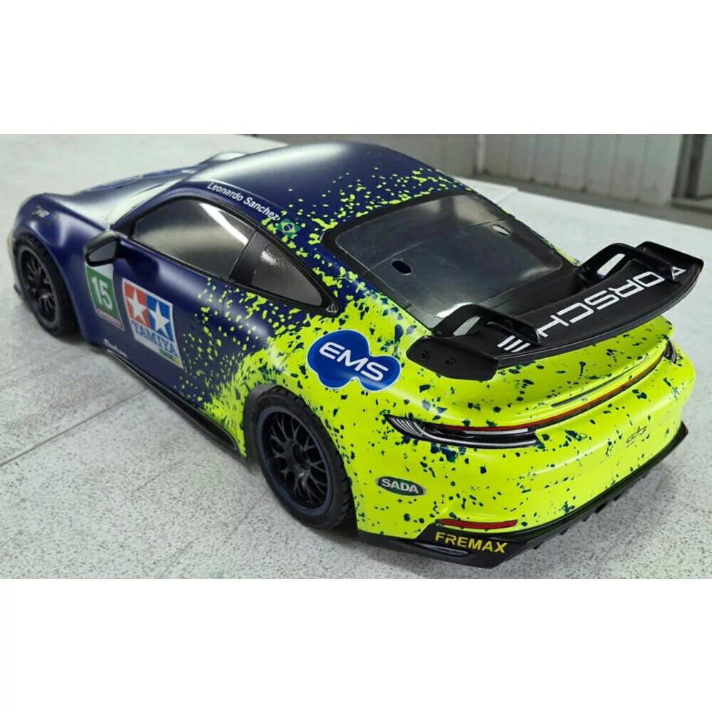 タミヤ TB-02 Porsche RC 1/10 RC XB Porsche 911 GT3 (992) (TT-02) Personalizado - Tamiya