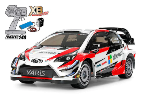 1/10 RC XB Toyota Gazoo Racing WRT/Yaris WRC (chassi TT-02)