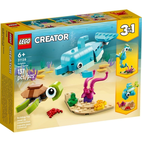 LEGO Creator - Golfinho e Tartaruga - 31128
