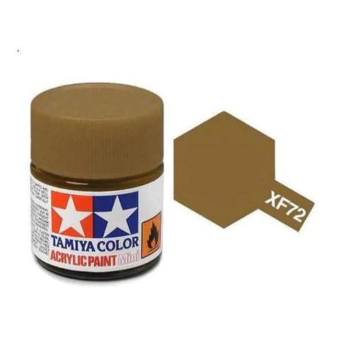 Tinta acrílica XF-72 Marrom (10 ml) - Tamiya