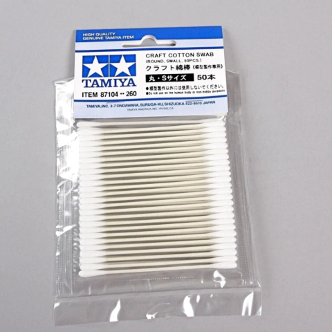 Cotonete de Algodão Artesanal (Redondo/Pequeno)