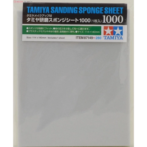 Lixa Esponja 1000 - Tamiya