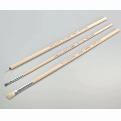 Conjunto básico de Pincéis Tamiya