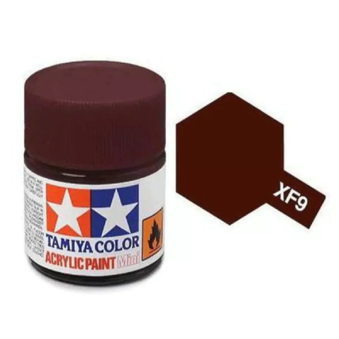 Tinta acrílica XF-9 Vermelho Casco (10ml) - Tamiya