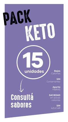 PACK KETO X15 unidades