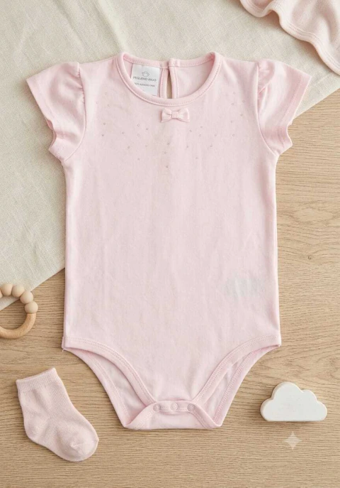 VM/Trick Nick Body Bebê Menina Algodão