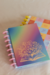 Caderno de Disco A5 Arco-Íris - Pronta Entrega