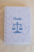 Caderno Direito A5 Lilás - Pronta Entrega