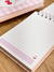 Bloco de Notas Sweet - Coleção Cherry - loja online