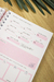 Planner Financeiro 2025 Datado ou Permanente Black and White - Coleção Cherry - loja online