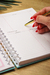 Planner Financeiro 2025 Datado ou Permanente Flowers - Coleção Cherry na internet
